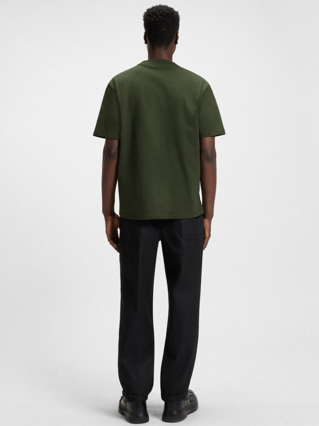 T-shirt à manches courtes dapolino kaki homme - Hugo