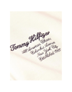 Sweat à capuche athleisure décontracté zippé logo beige homme - Tommy Hilfiger