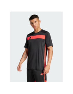 Maillot de football tiro noir et rouge homme - Adidas