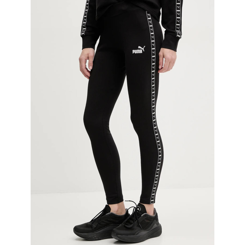 Legging ess tape noir femme - Puma