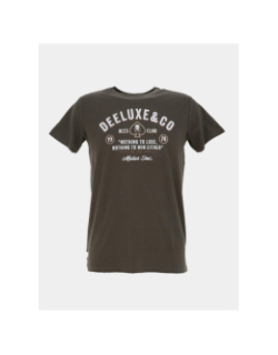 T-shirt à manches courtes nothing kaki homme - Deeluxe