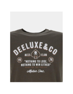 T-shirt à manches courtes nothing kaki homme - Deeluxe