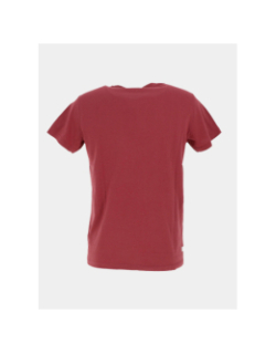 T-shirt à manches courtes nothing rouge homme - Deeluxe