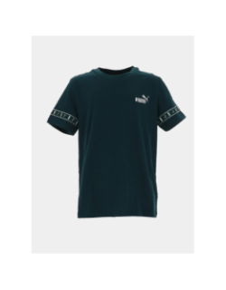 T-shirt à manches courtes ess tape layout vert enfant - Puma