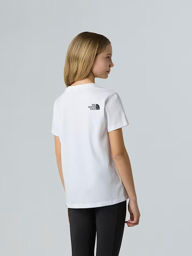T-shirt à manches courtes easy blanc enfant - The North Face