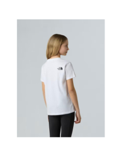 T-shirt à manches courtes easy blanc enfant - The North Face