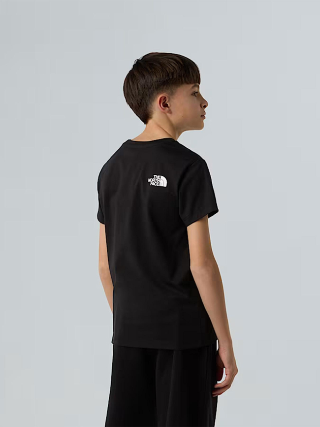 T-shirt logo easy noir blanc enfant - The North Face