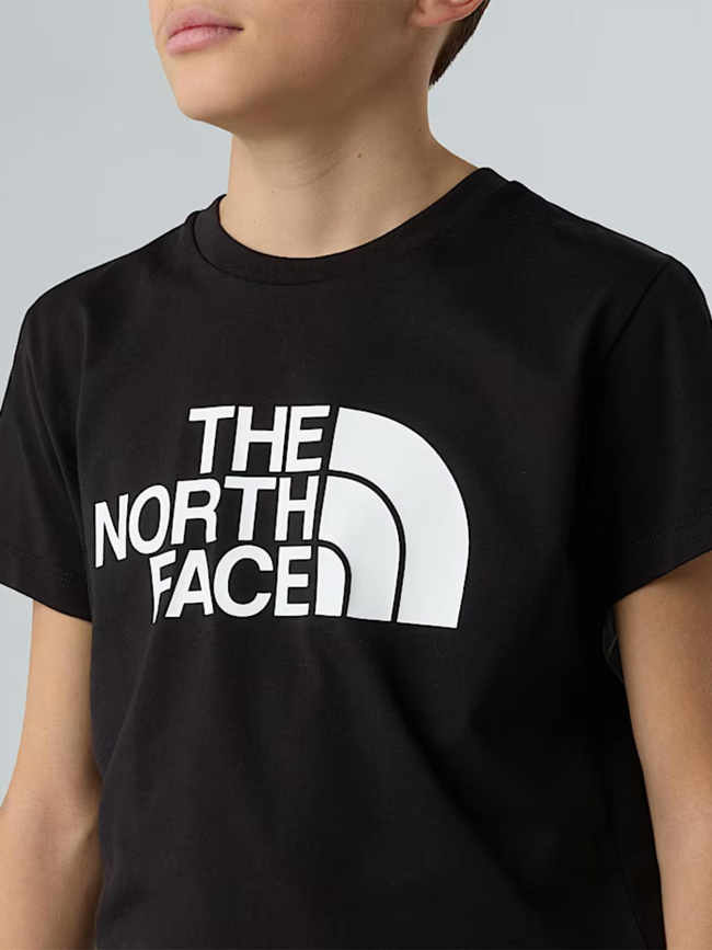 T-shirt logo easy noir blanc enfant - The North Face
