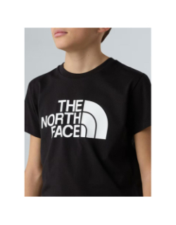 T-shirt logo easy noir blanc enfant - The North Face