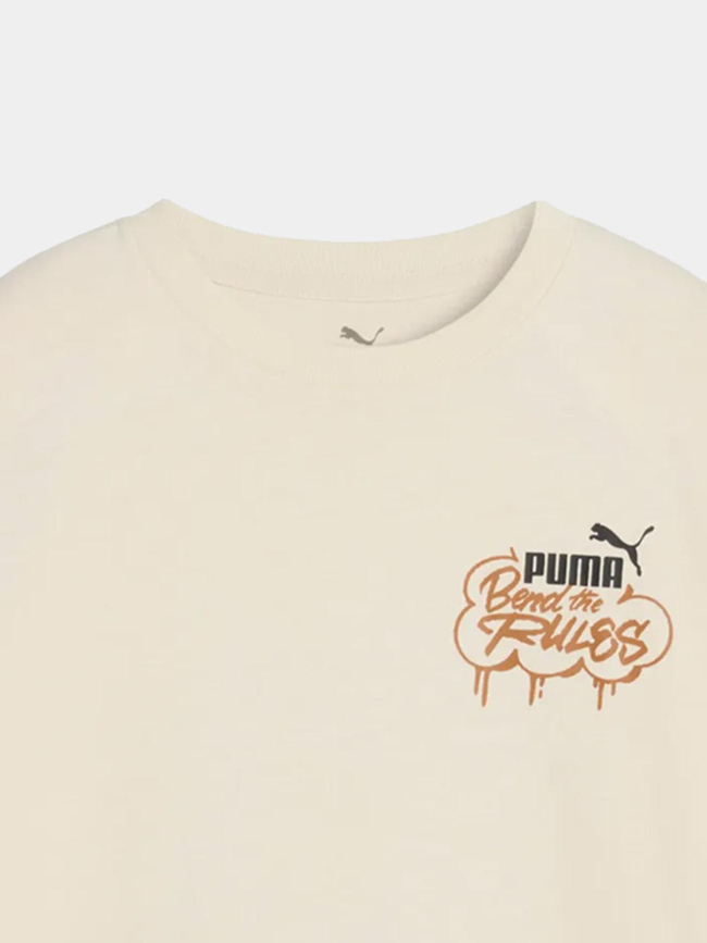 T-shirt à motif mid90 beige enfant - Puma
