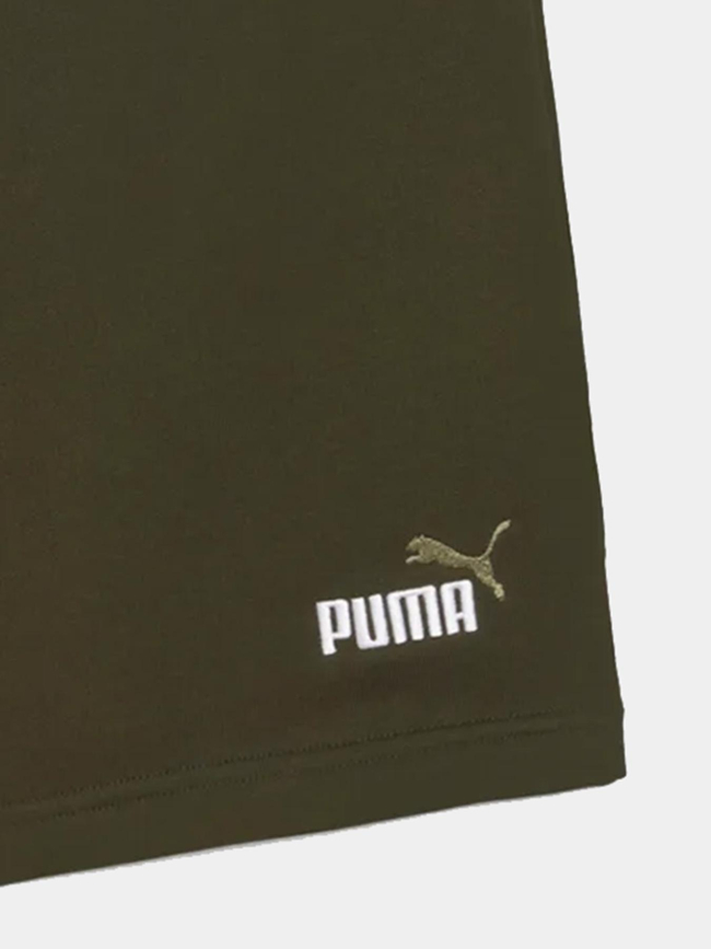 Short molleton ess 2 color no.1 kaki homme - Puma