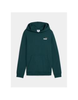 Sweat à capuche ess2 color small logo vert enfant - Puma