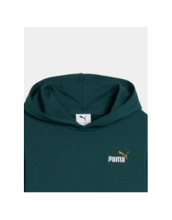 Sweat à capuche ess2 color small logo vert enfant - Puma