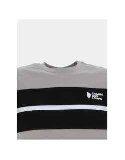 T-shirt wimbledon gris et noir homme - Comme Des Loups