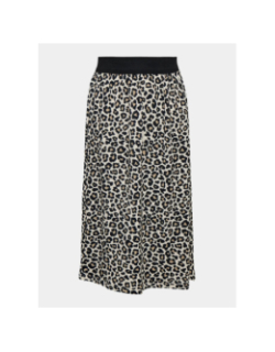 Jupe kogemmi à motif léopard beige fille - Only