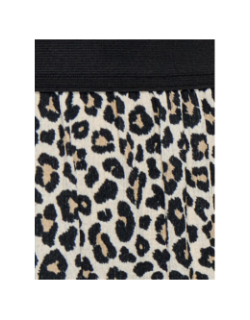 Jupe kogemmi à motif léopard beige fille - Only