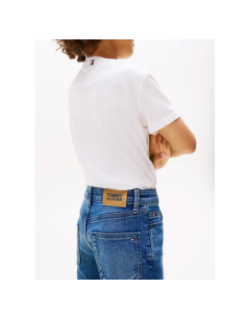 Jean droit délavé bleu enfant - Tommy Hilfiger