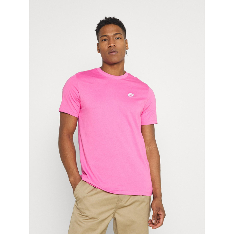 T-shirt à manches courtes nsw club rose homme - Nike