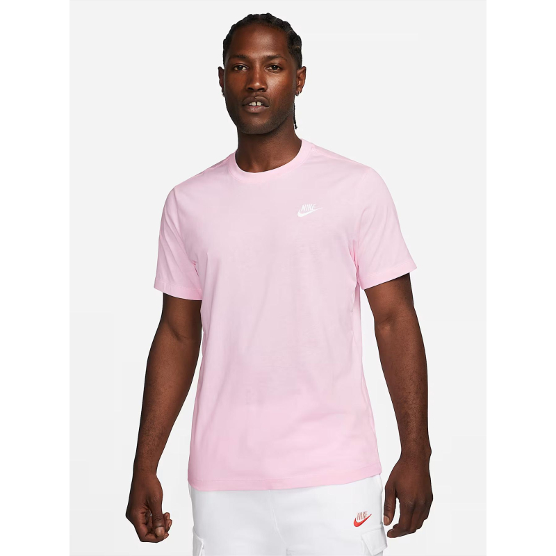 T-shirt à manches courtes nsw club rose pale homme - Nike