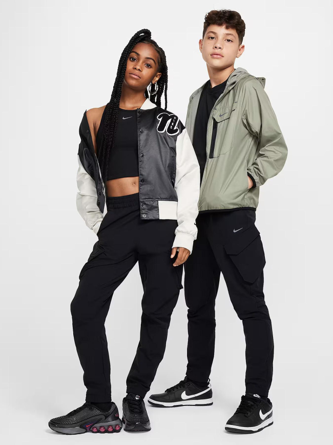 Pantalon jogging cargo city utility noir garçon - Nike
