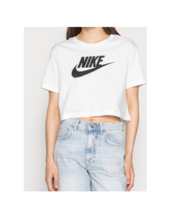 T-shirt crop futura blanc fille - Nike