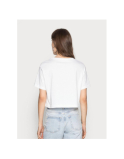 T-shirt crop futura blanc fille - Nike