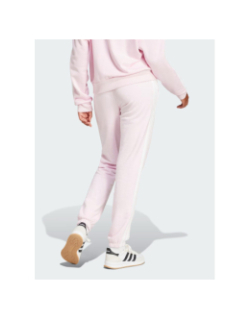 Pantalon jogging 3 stripes ft cf pt rose femme - Adidas