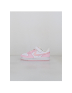 Baskets court borough low recraft rose enfant - Nike