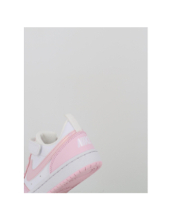 Baskets court borough low recraft rose enfant - Nike