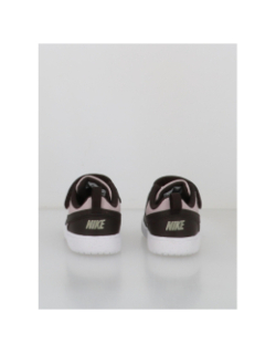 Baskets court borough low recraft violet et marron bébé - Nike