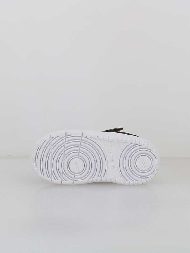 Baskets court borough low recraft violet et marron bébé - Nike