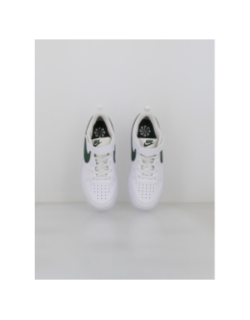 Baskets court borough low recraft blanc et vert enfant - Nike