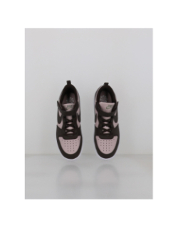 Baskets court borough low recraft violet et marron enfant - Nike