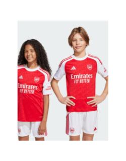 Maillot de football arsenal domicile 25/26 rouge enfant - Adidas