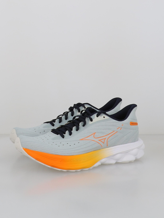 Chaussures de running wave skyrise 6 bleu homme - Mizuno