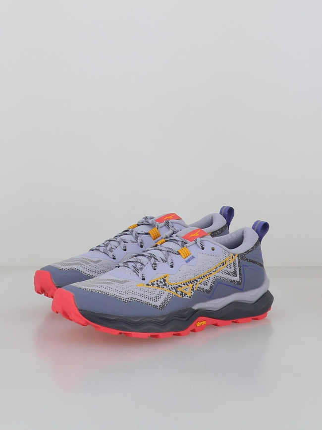 Chaussures de trail wave daichi 9 iceland bleu femme - Mizuno