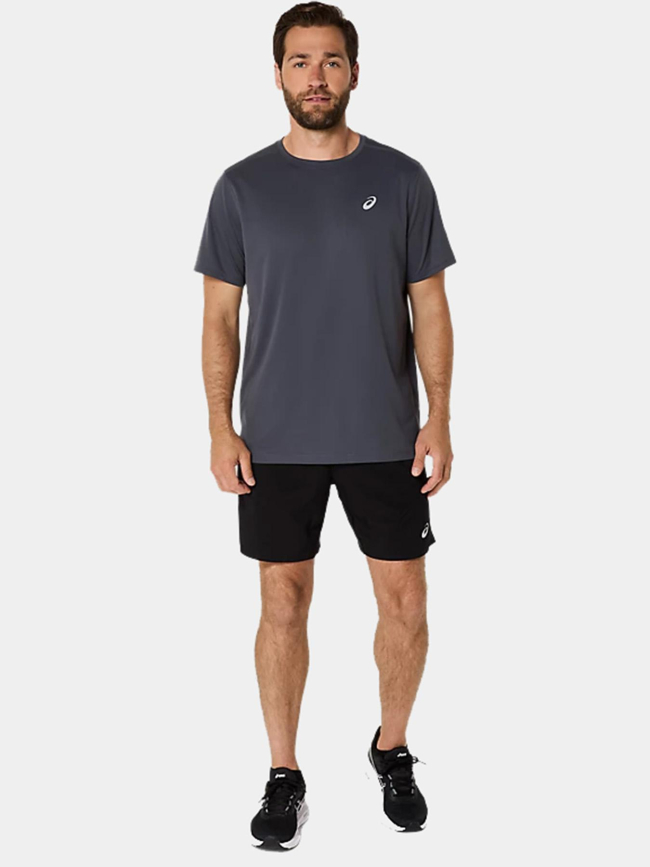 T-shirt de sport core gris homme - Asics