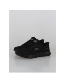 Baskets slip-ins track noir homme - Skechers