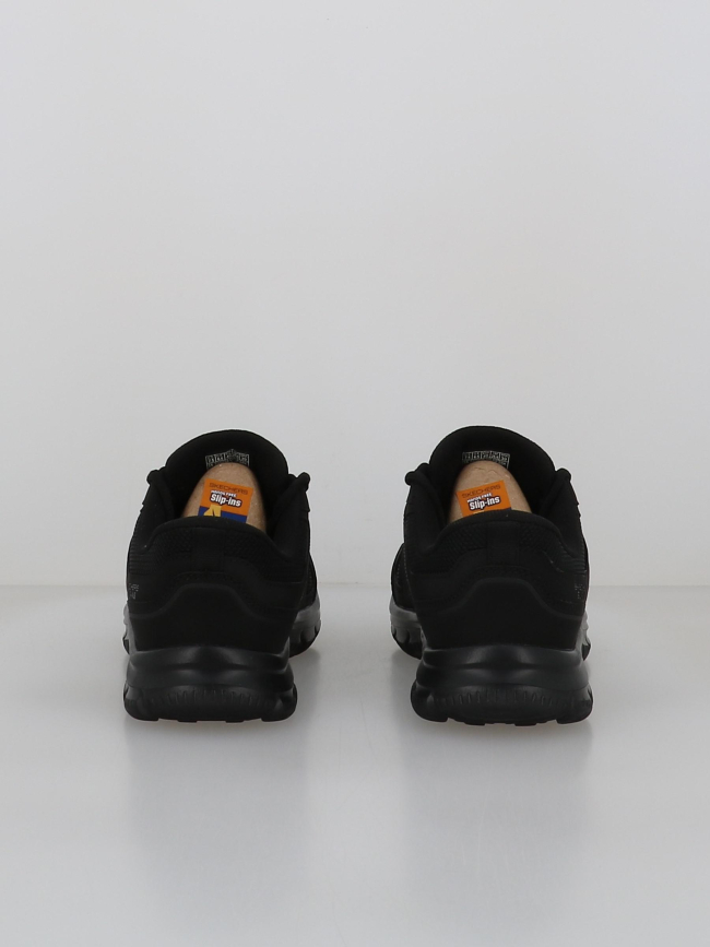 Baskets slip-ins track noir homme - Skechers