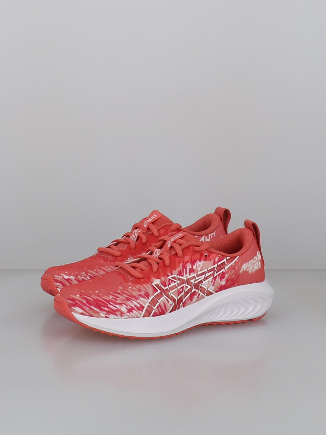 Chaussures de running gel noosa tri 16 gs rose fille - Asics