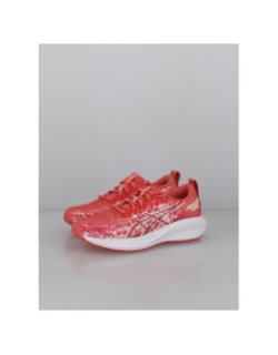Chaussures de running gel noosa tri 16 gs rose fille - Asics
