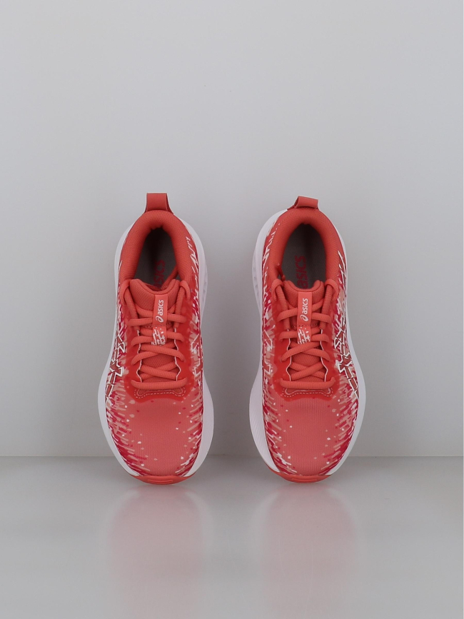 Chaussures de running gel noosa tri 16 gs rose fille - Asics