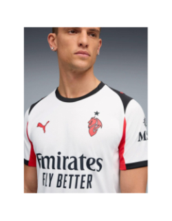 Maillot de football extérieur 25/26 ac milan blanc homme - Puma