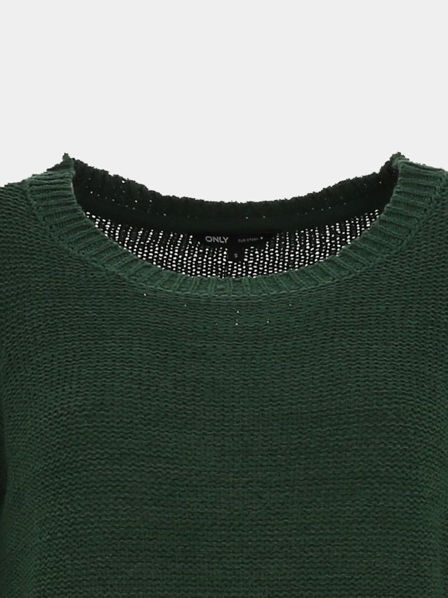 Pull en maille onlgeena vert femme - Only