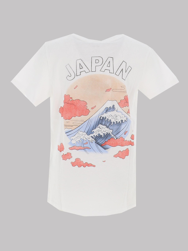 T-shirt à manches courtes nkmken blanc enfant - Name It