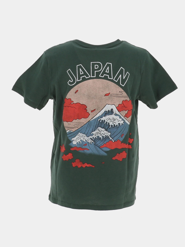 T-shirt à manches courtes nkmken vert garçon - Name It