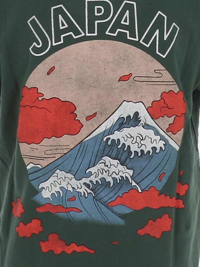 T-shirt à manches courtes nkmken vert garçon - Name It