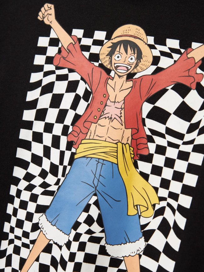 Sweat à capuche nkmjuck one piece jaune enfant - Name It