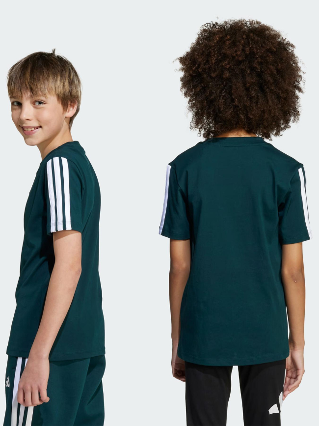 T-shirt à manches courtes j 3s tee 160 vert enfant - Adidas