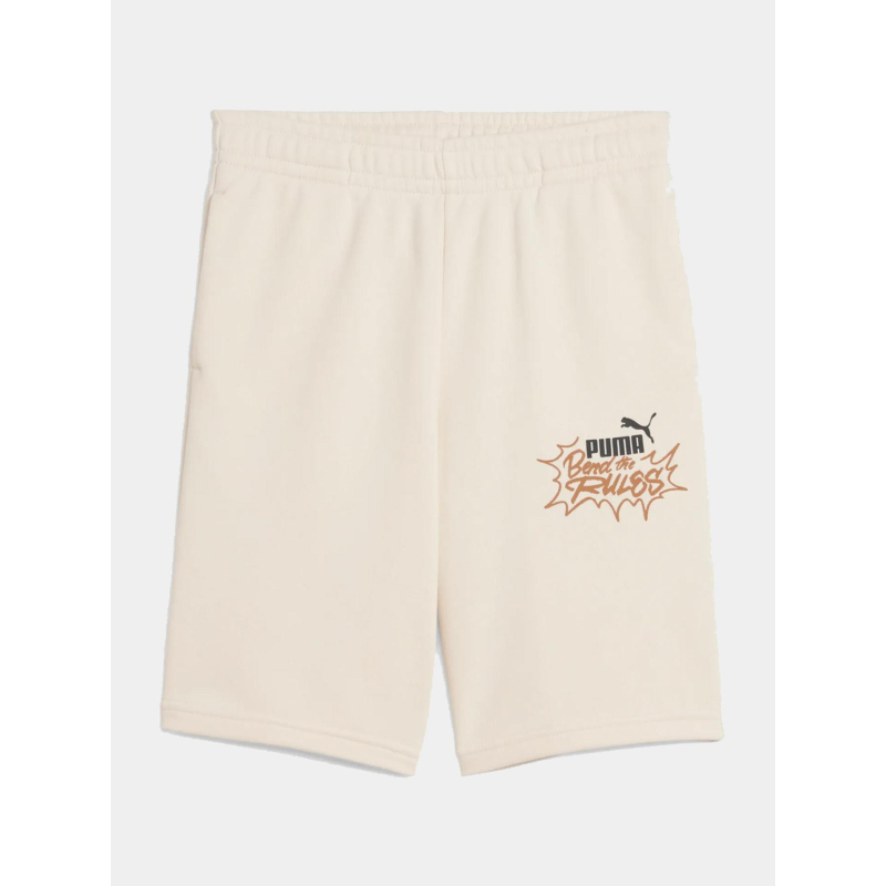 Short en molleton mid90s  beige enfant - Puma